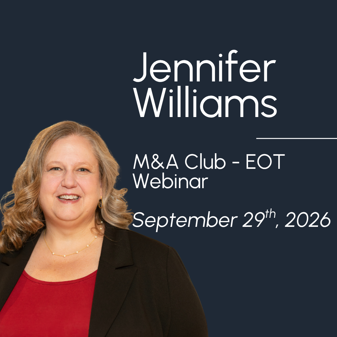 Event – M&A Club EOT Webinar